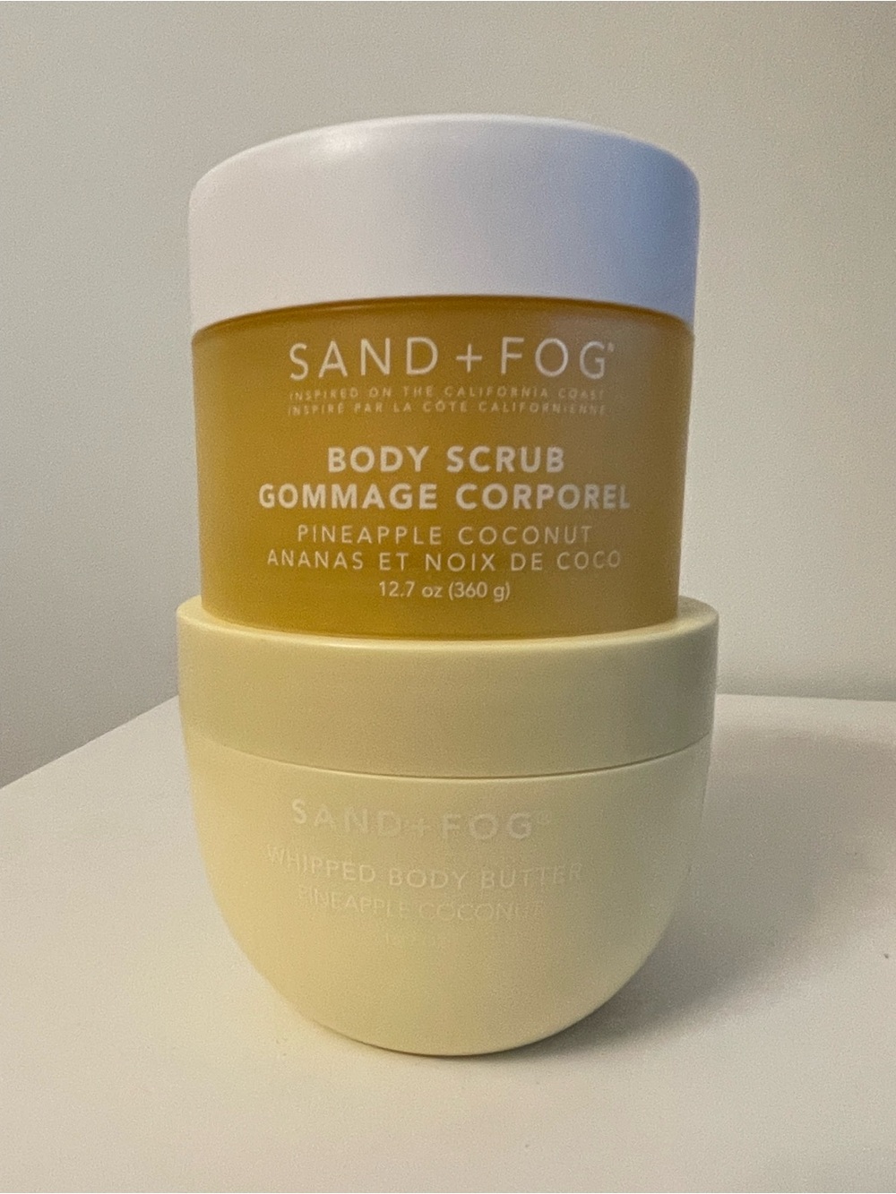 NWT SAND + FOG Pineapple Coconut Body Scrub & Whipped Body Butter